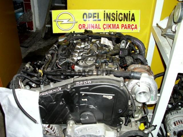 Opel insignia Cikma 2El Motor – Çıkma parça GM