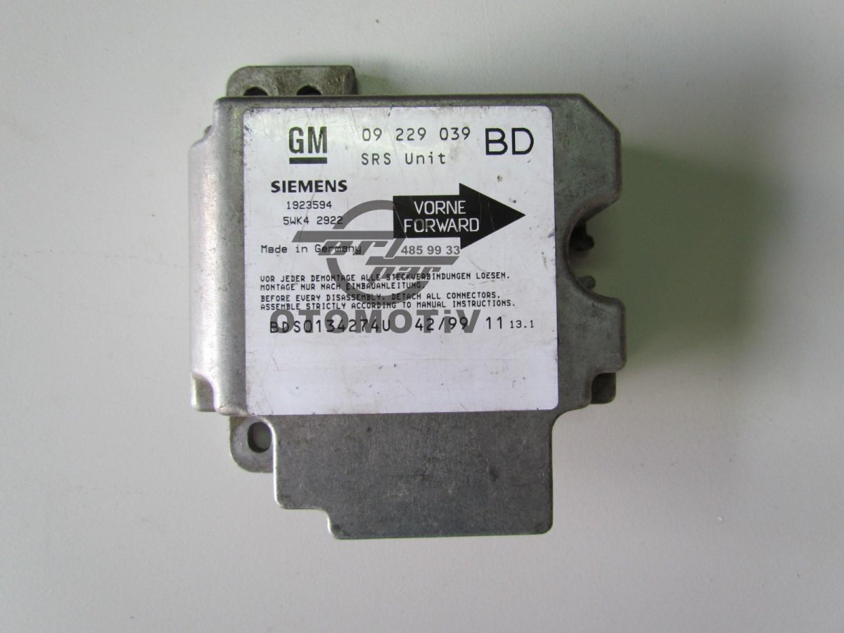 09229039 Opel Vectra B AirBag Kontrol Ünitesi - Beyni – Çıkma parça GM