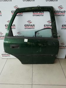 OPEL VECTRA B ÇIKMA SAĞ ARKA KAPI (YEŞİL) görsel 2