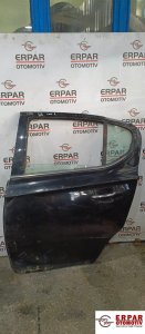 OPEL CORSA E SOL ARKA KAPI SİYAH görsel 2