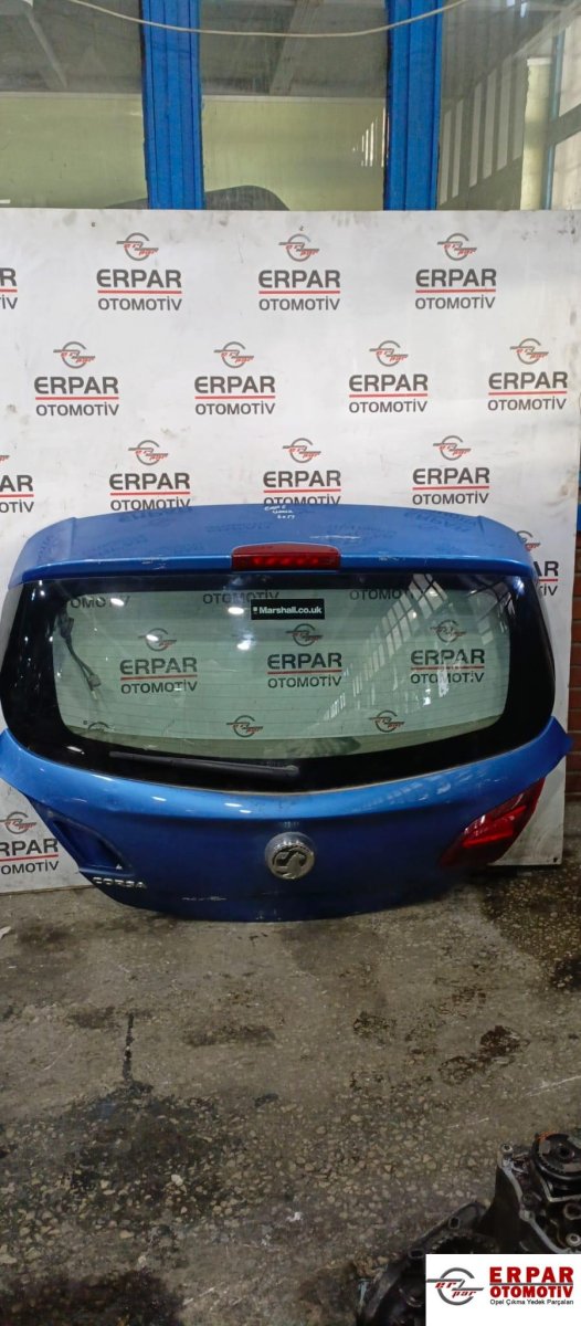 CORSA E BAGAJ KAPISI (MAVİ) – Çıkma parça GM