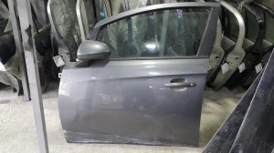 OPEL CORSA E ÇIKMA SOL ÖN KAPI (GRİ) — Çıkma Parçalar